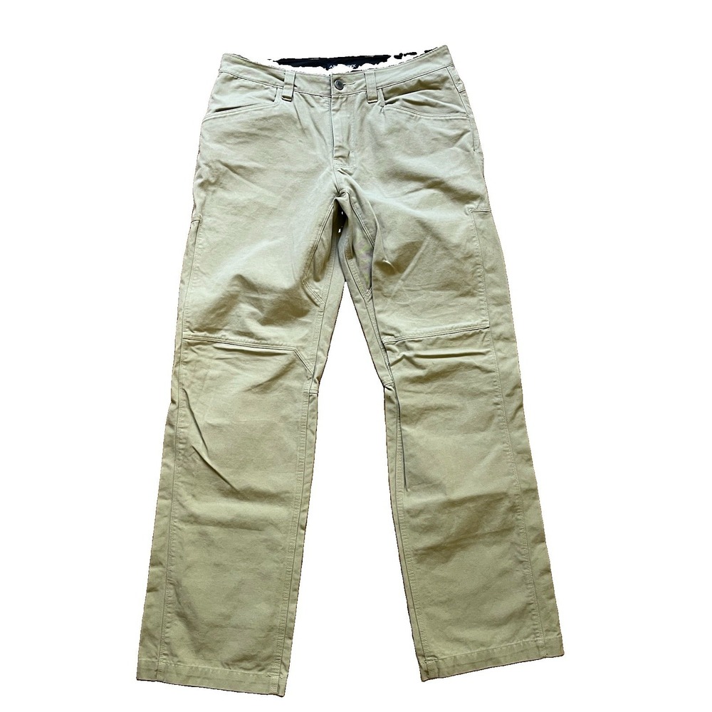 Arcteryx Khaki Beige Size 8 Womans Windproof Hiking Camping Pants